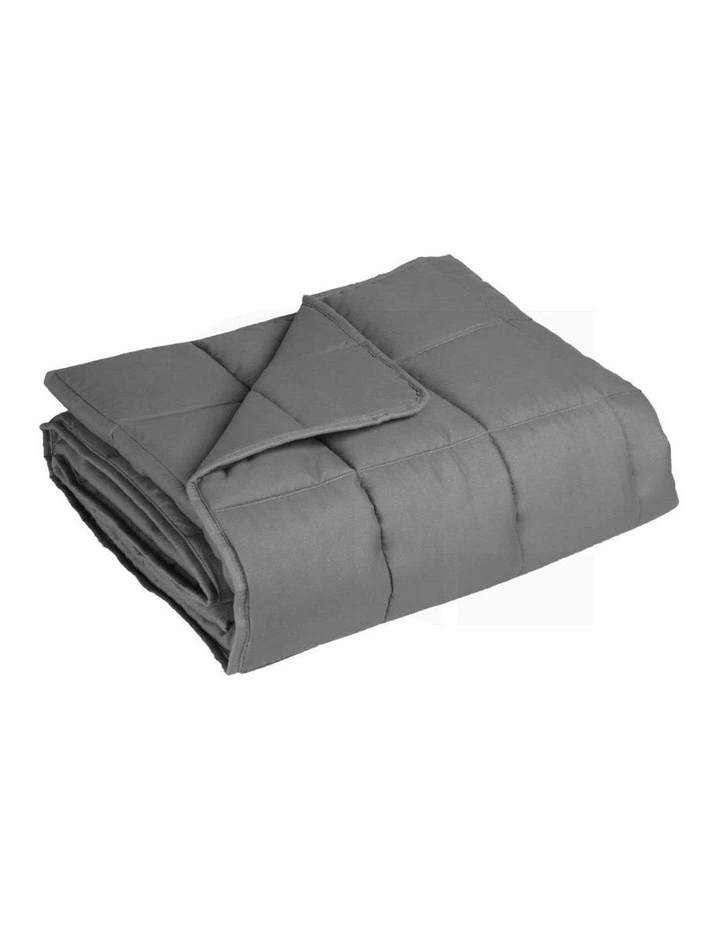 GOMINIMO Gravity Heavy Relax Weighted Blanket 5kg In Light Grey MYER