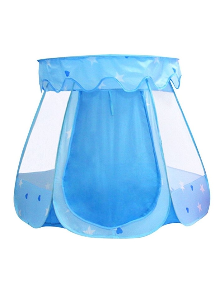Kids Play Tent Tunnel House Toys Breathable Indoor Outdoor Playhouse in Blue