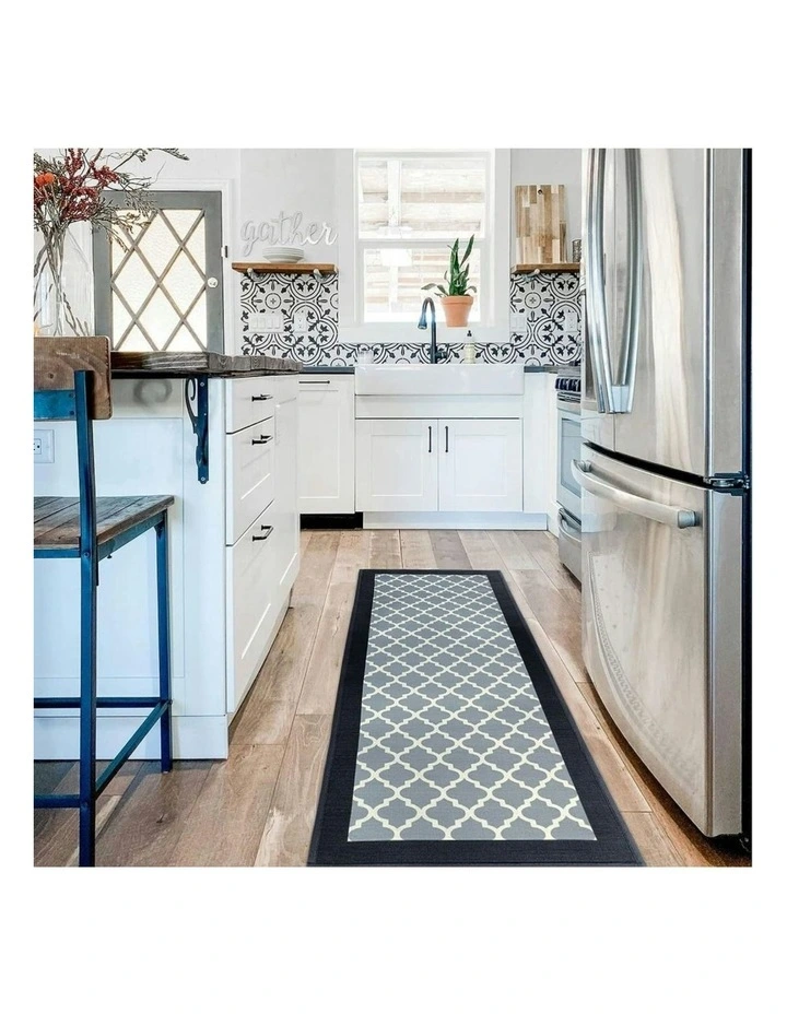GOMINIMO Water Absorbent NonSlip Washable Kitchen Rug Floor Mat