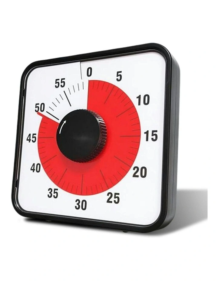 GOMINIMO 60 Minutes Visual Timer Mechanical Kitchen Cooking Countdown