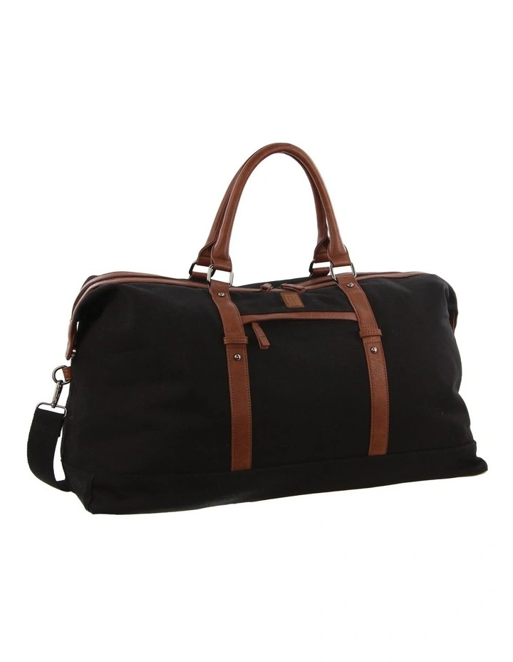 Canvas Overnighter in Charcoal image 1