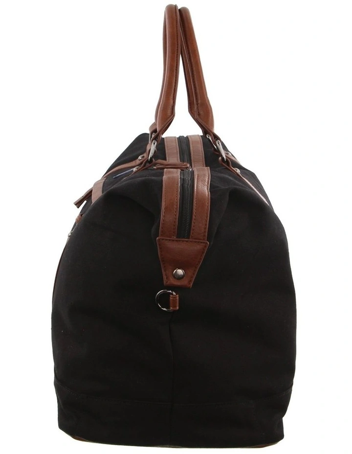 Canvas Overnighter in Charcoal image 3