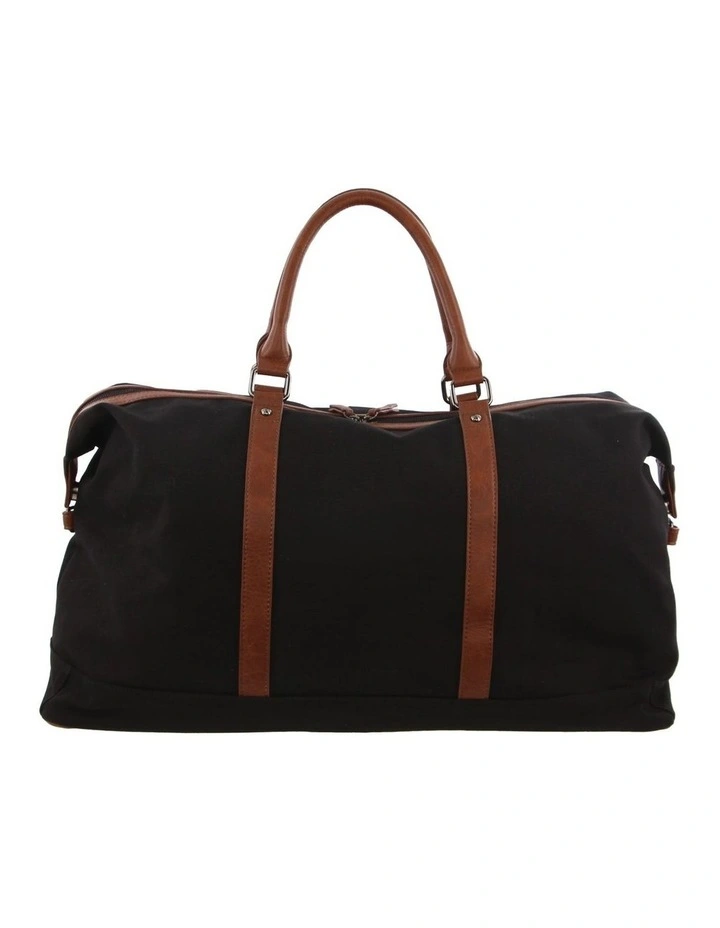 Canvas Overnighter in Charcoal image 4