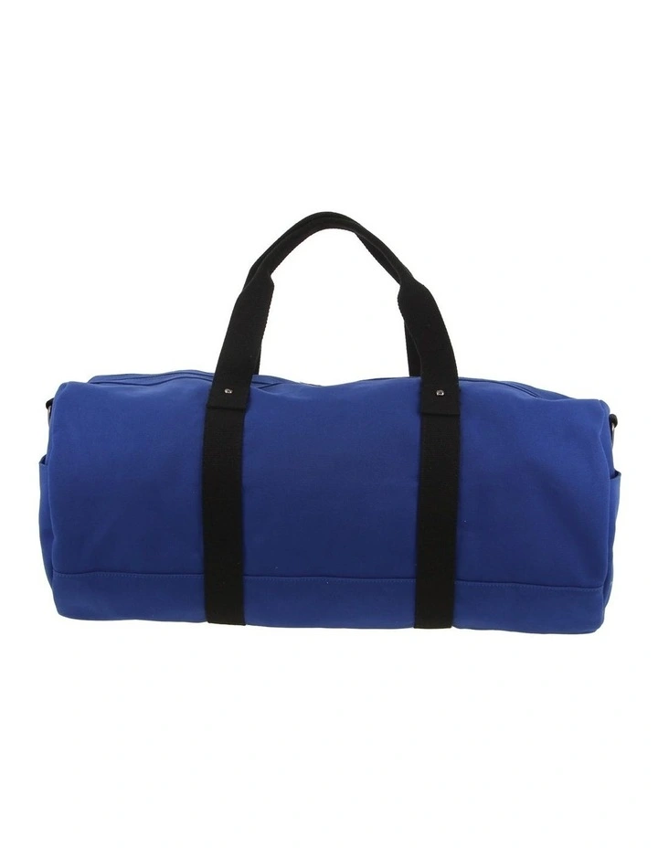 Overnighter/Barrell Bag in Navy image 3