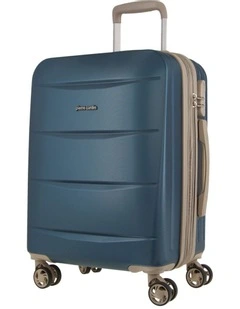 Musee 54cm Cabin Hard-Shell 2-Tone Suitcase in Blue