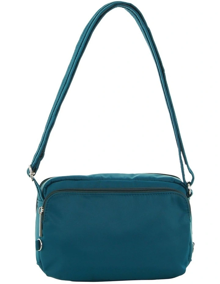 Anti-Theft Cross Body Bag in Turquoise image 7