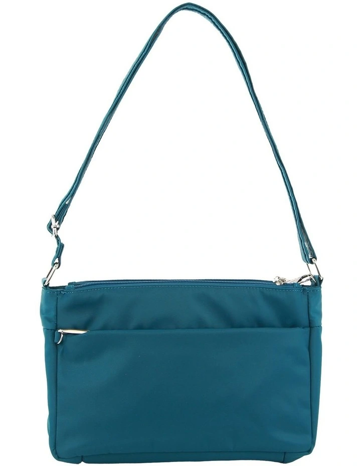 Anti Theft Cross Body Bag in Turquoise image 4