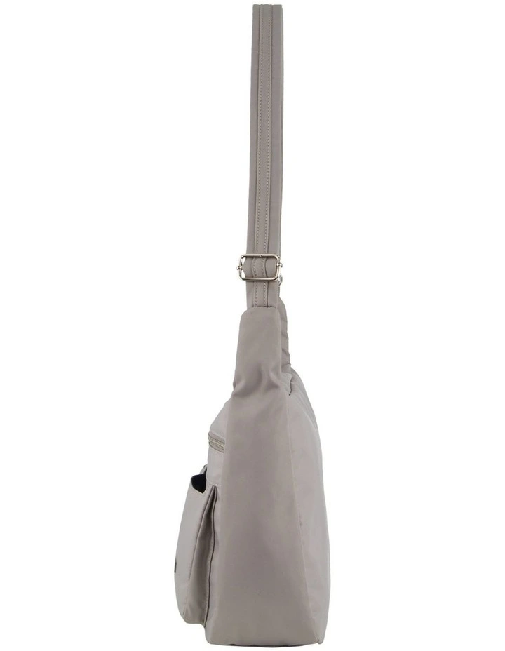 Anti-Theft Cross Body Bag in Taupe image 3