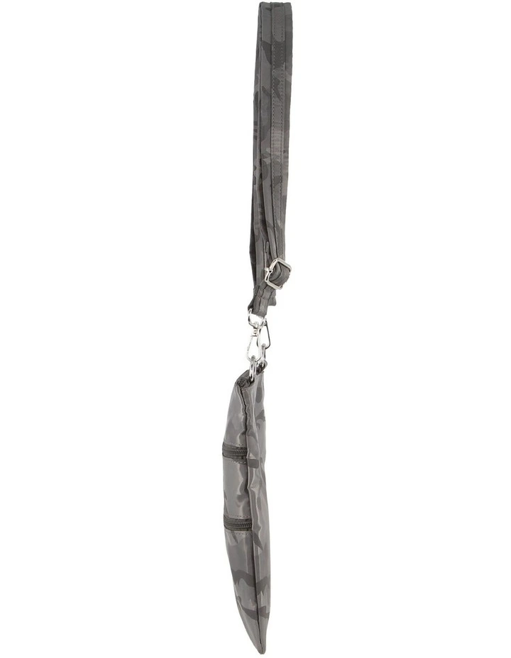 Anti-Theft Cross Body Bag in Grey-Camouflage image 3