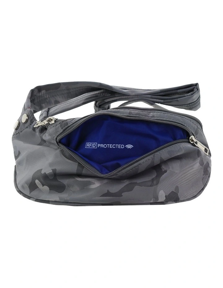 Anti-Theft Waist Bag in Grey image 4