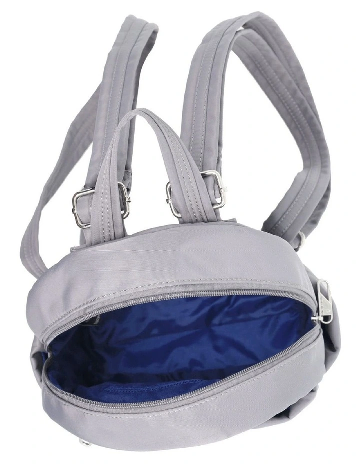 Anti-Theft Backpack in Grey image 3