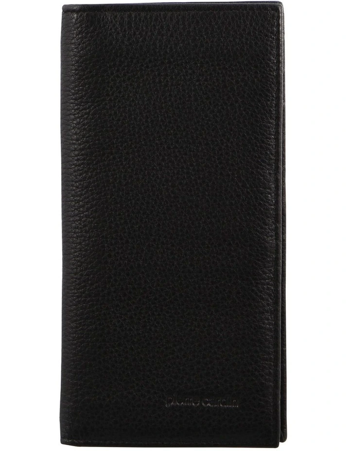 Italian Leather Suit Wallet in Black image 1