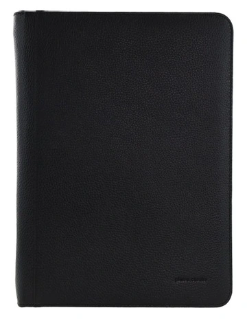 Leather A4 Business Compendium/Folio in Black