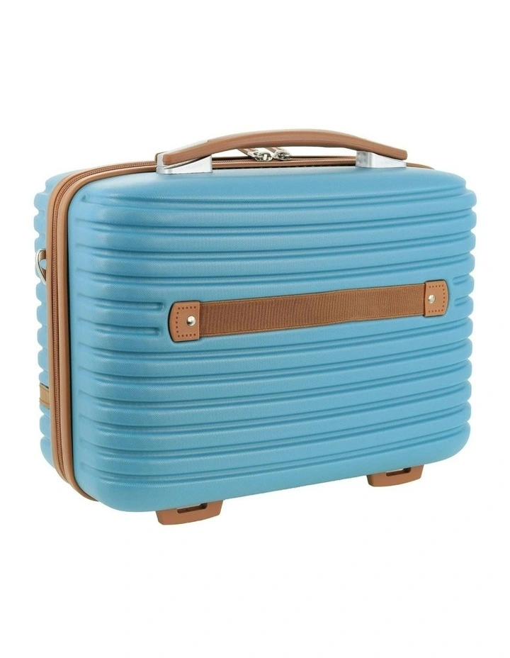 Classique Hard Shell Beauty Case in Blue image 3