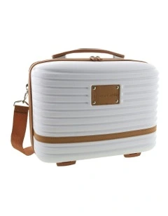 Classique Hard Shell Beauty Case in White