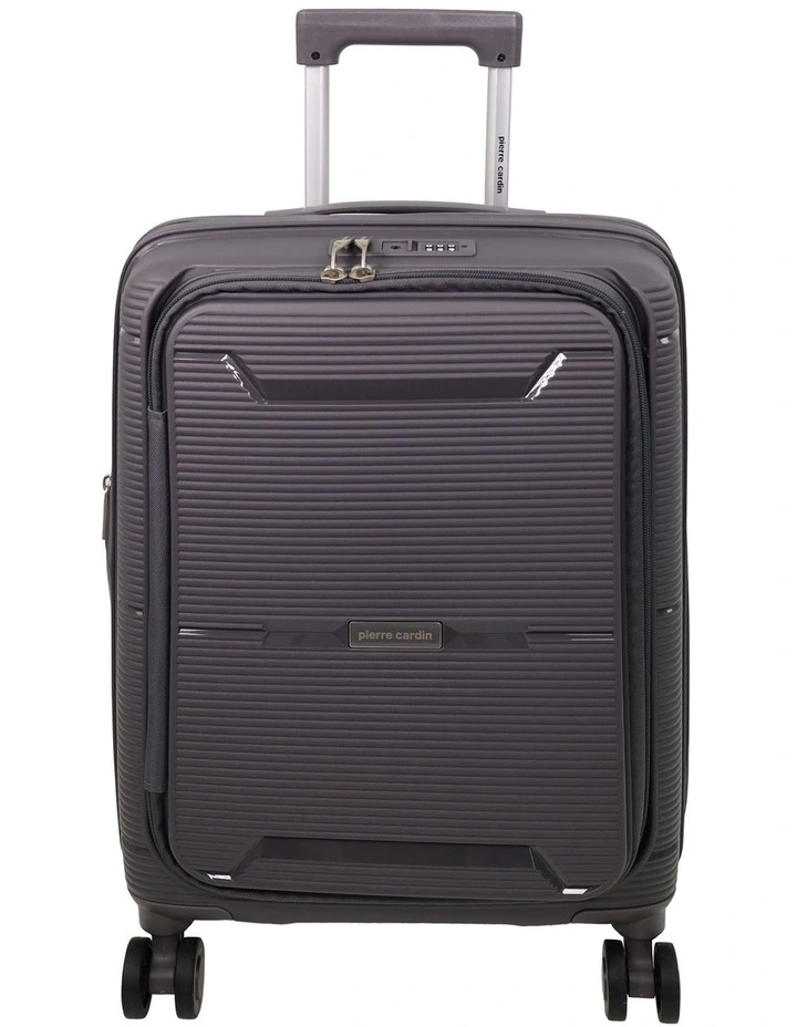 Luxe Cabin Hard 54cm Shell Suitcase in Graphite image 4