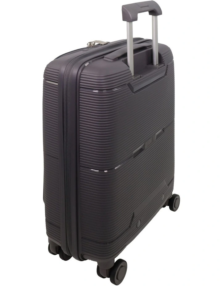 Luxe Cabin Hard 54cm Shell Suitcase in Graphite image 5