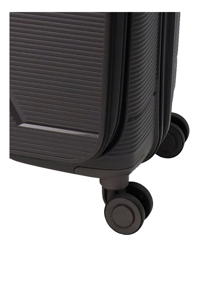 Luxe Cabin Hard 54cm Shell Suitcase in Graphite image 6