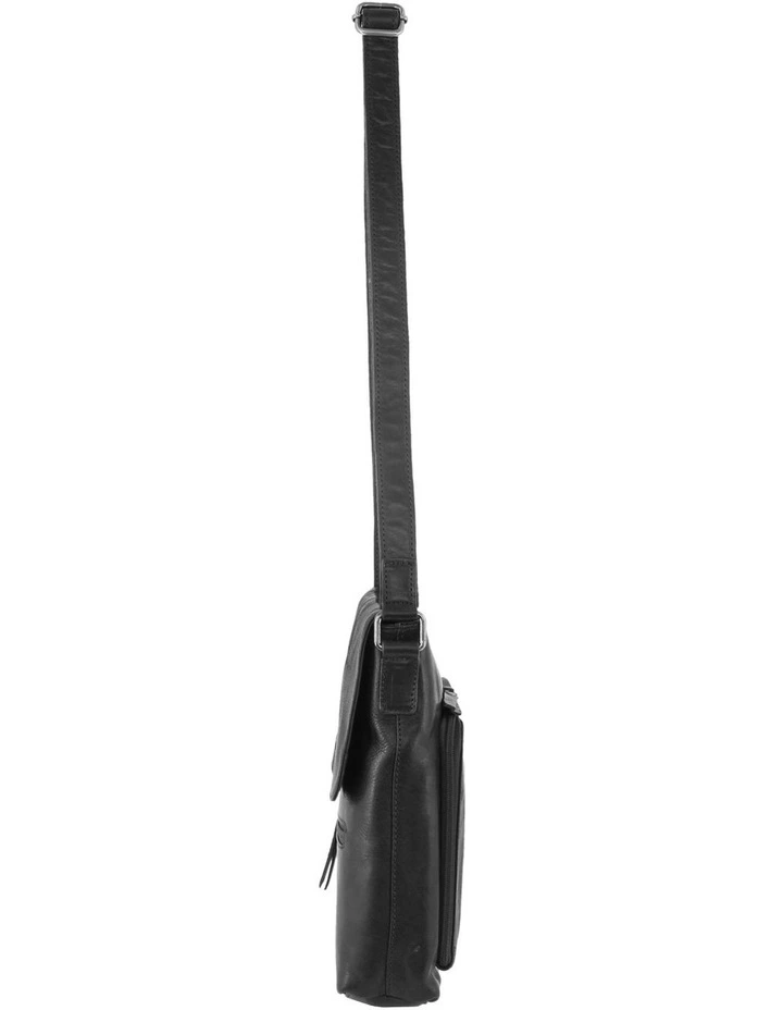 Nappa Leather Cross-Body Bag in Black image 2