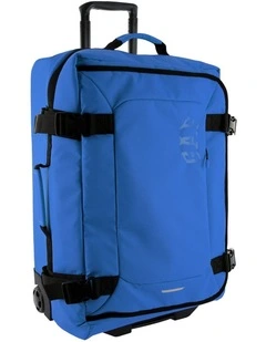 Trekker 62cm MEDIUM Soft Shell Suitcase in Blue