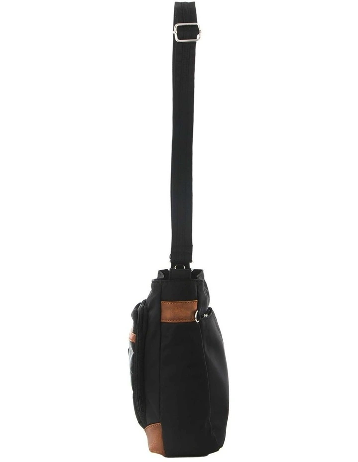 Anti-Theft Square Cross-Body Bag in Black image 3