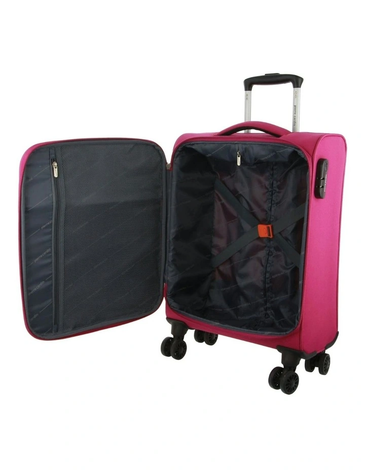 Vivant 3 Piece Luggage Set in Pink image 3