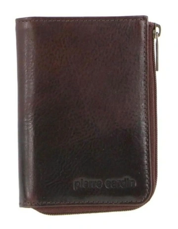 Italian Leather Key + Credit Card Holder in Chocolate