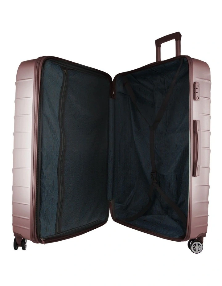Dawn Hard Shell Luggage Set 3-Piece in Rose image 6