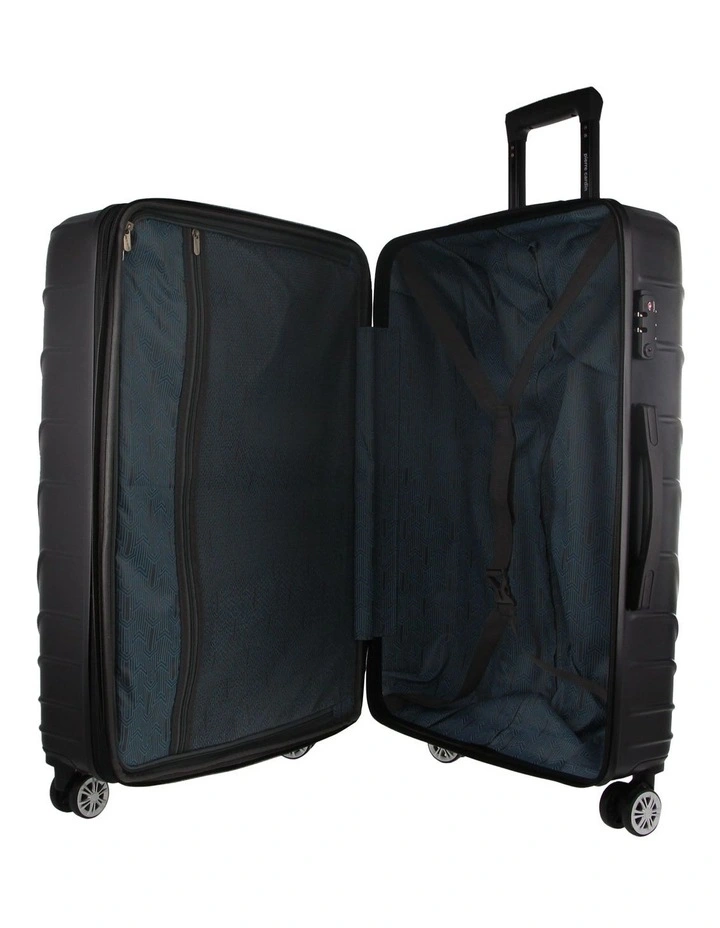 Dawn Hard Shell Luggage Set 3-Piece in Black image 6