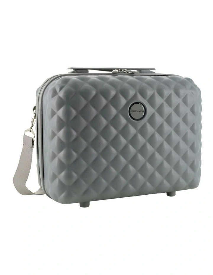 Pierre Cardin Belle Cabin Hard Shell Case with Mini Beauty Case Set
