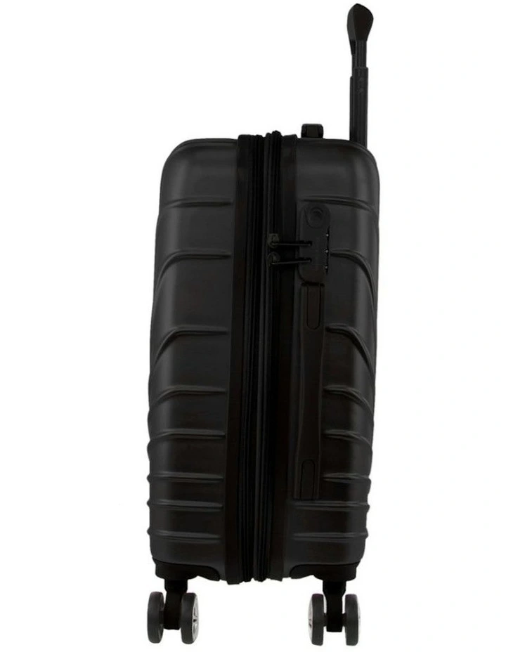 Palais Hard Shell Large and Cabin + Luggage Tag 2-Piece Set in Black image 7