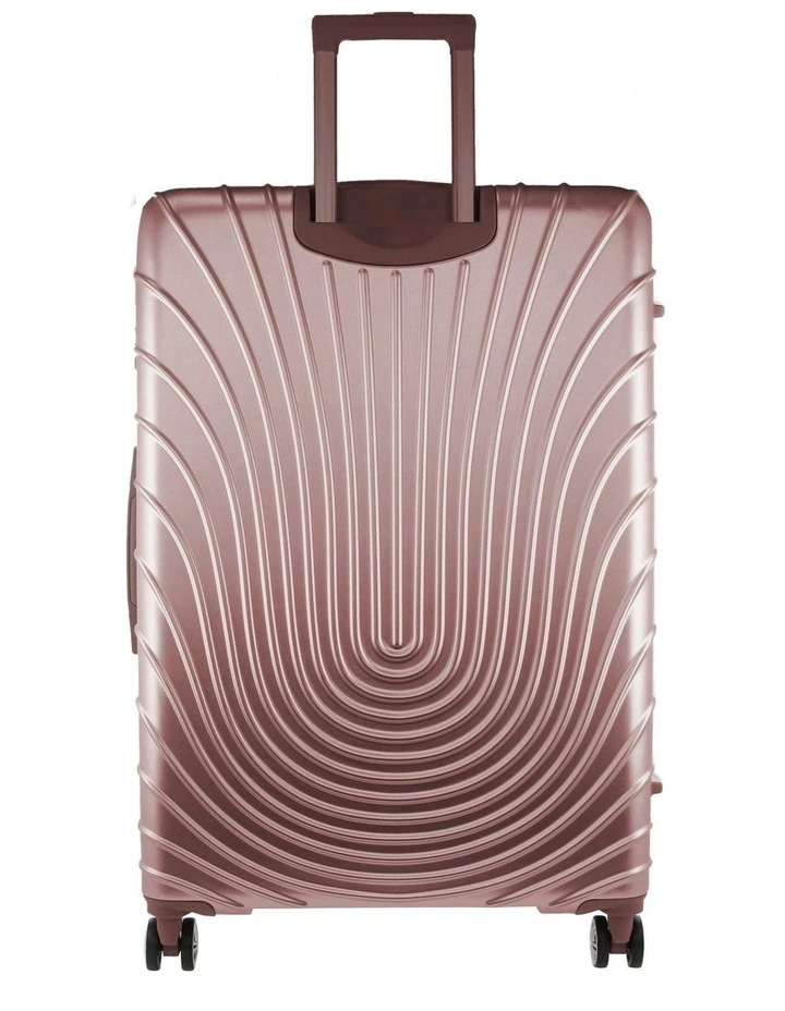Palais Hard Shell Large and Cabin + Luggage Tag 2-Piece Set in Rose image 5