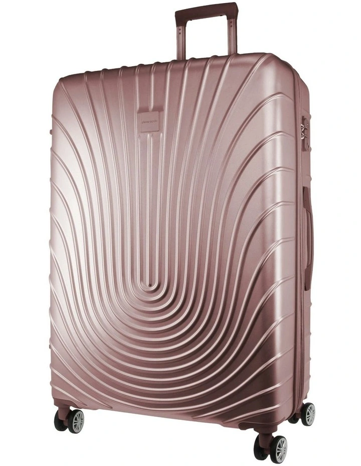 Palais Hard Shell Large and Cabin + Luggage Tag 2-Piece Set in Rose image 6