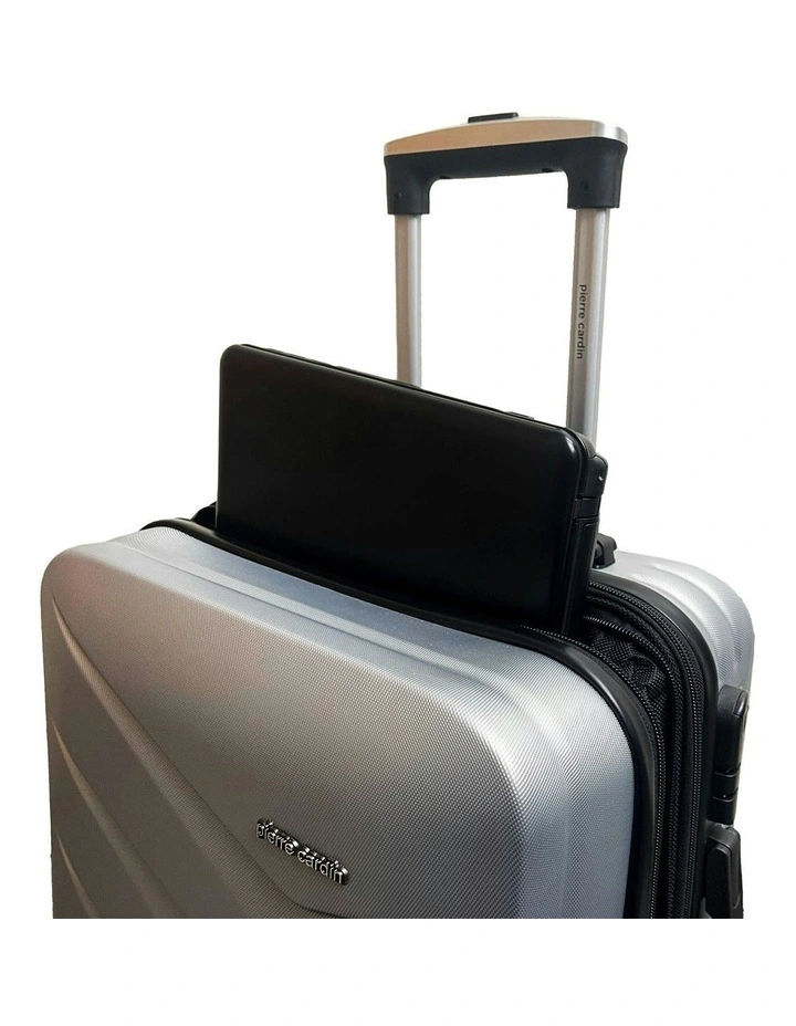 Avion Hard Shell Large and Cabin Bundle 2-Piece Set + Luggage Tag in Silver image 3