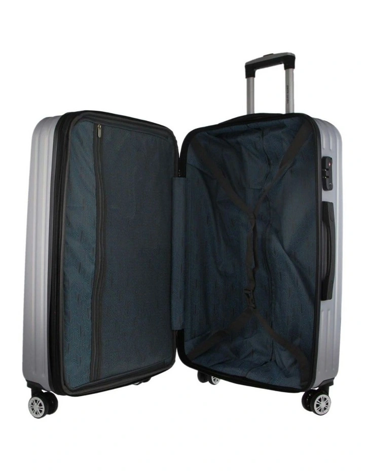 Avion Hard Shell Large and Cabin Bundle 2-Piece Set + Luggage Tag in Silver image 6