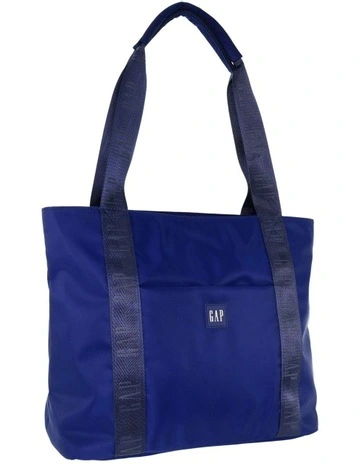 Nylon Fashion Tote Bag in Navy