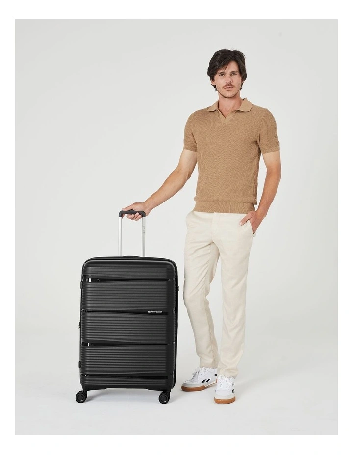 Normandy Large Hard Shell Suitcase 73cm In Black image 7