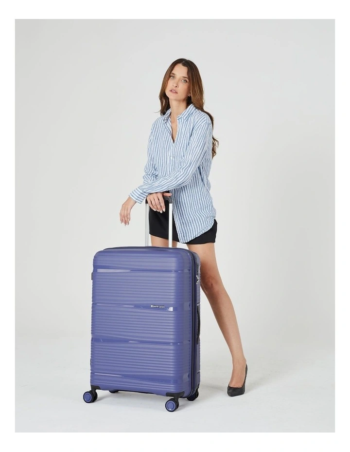 Normandy Large Hard Shell Suitcase 73cm in Lilac image 7