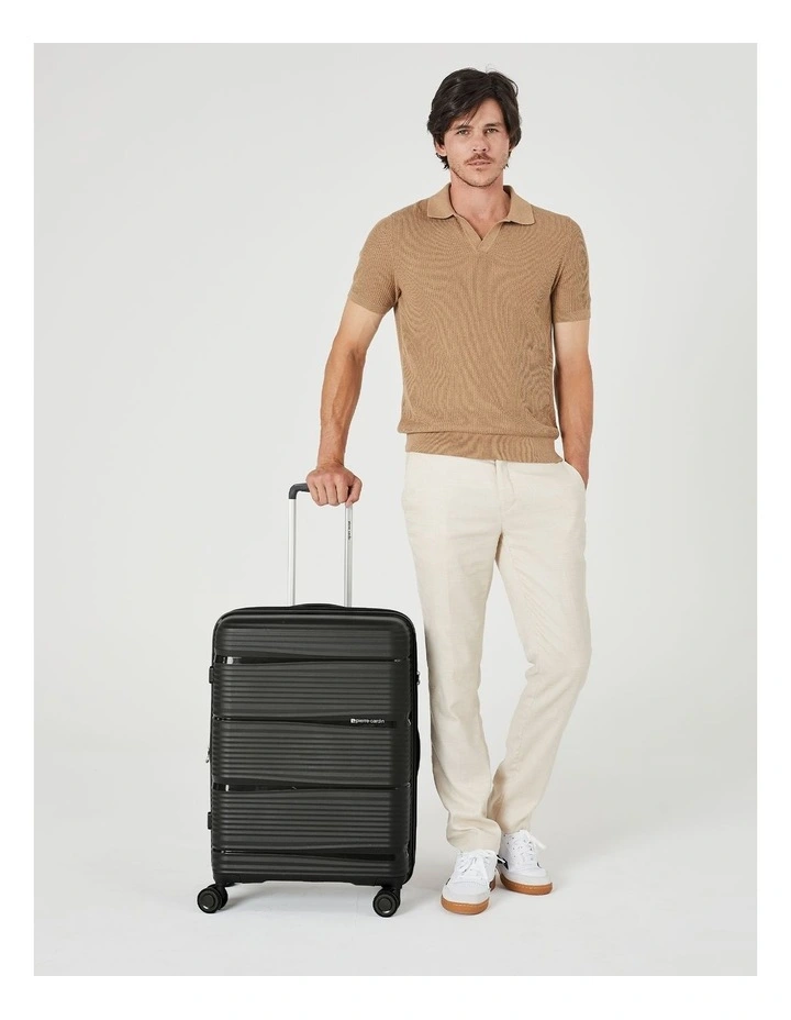 Normandy Medium Hard Shell Suitcase 65cm in Black image 7