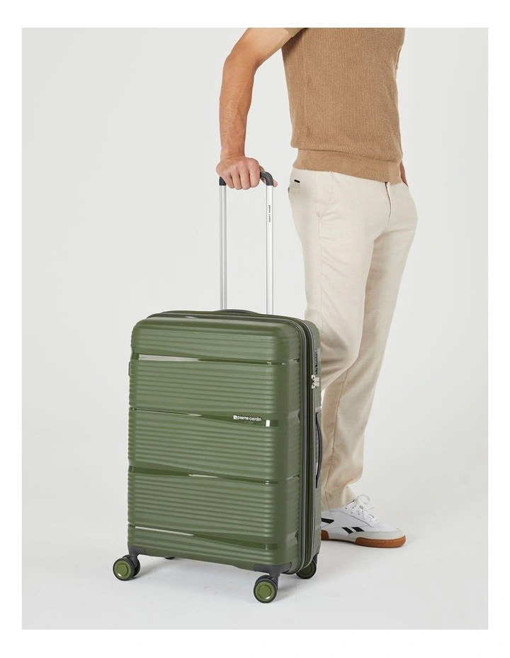 Normandy Medium Hard Shell Suitcase 67cm in Green image 7