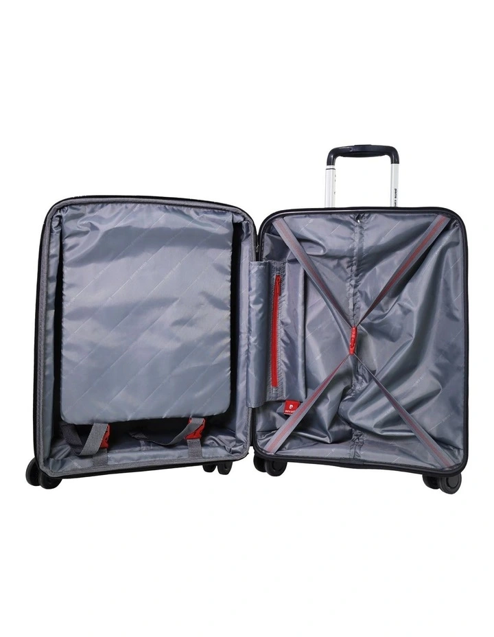 Normandy Cabin Hard Shell Suitcase 55cm in Black image 3
