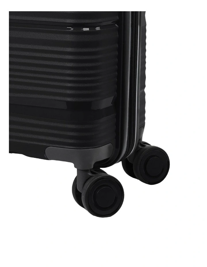 Normandy Cabin Hard Shell Suitcase 55cm in Black image 6