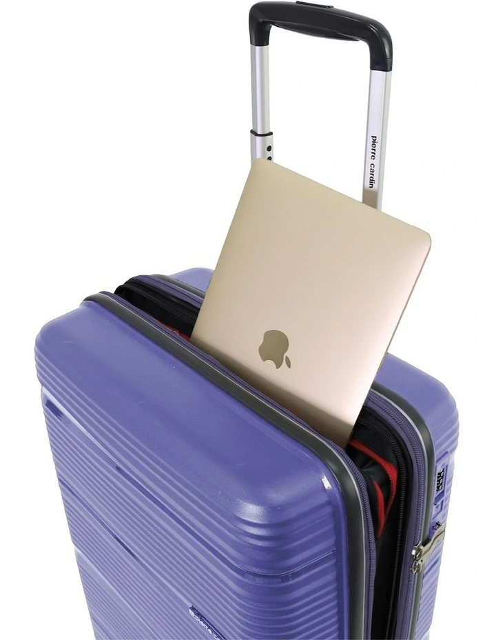 Normandy Cabin Hard Shell Suitcase 55cm in Lilac image 2