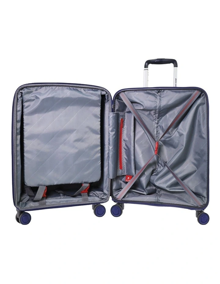 Normandy Cabin Hard Shell Suitcase 55cm in Lilac image 3