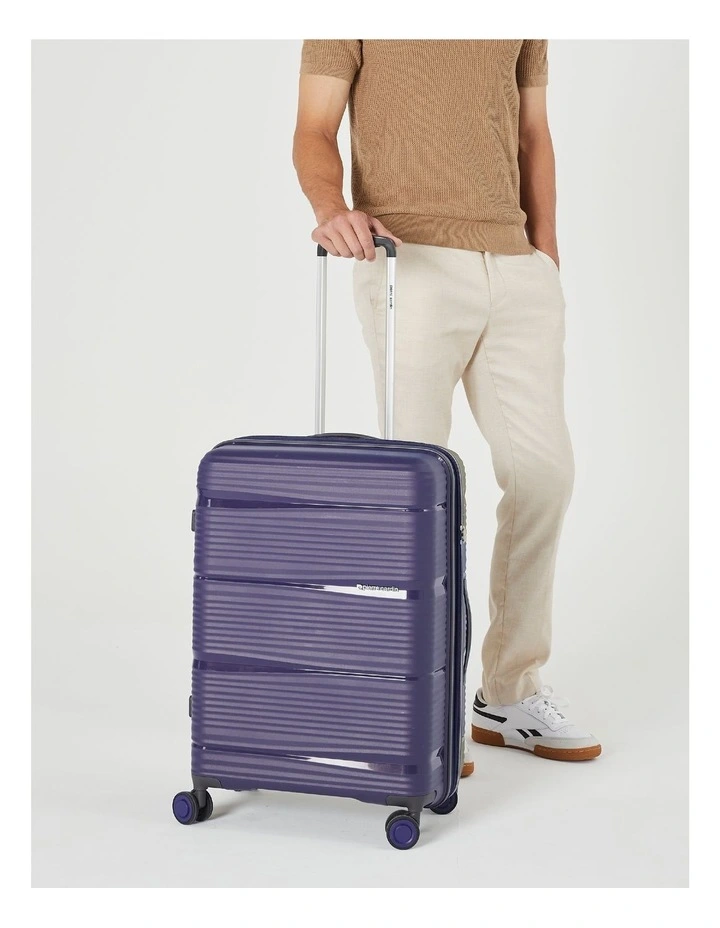 Normandy Cabin Hard Shell Suitcase 55cm in Lilac image 7