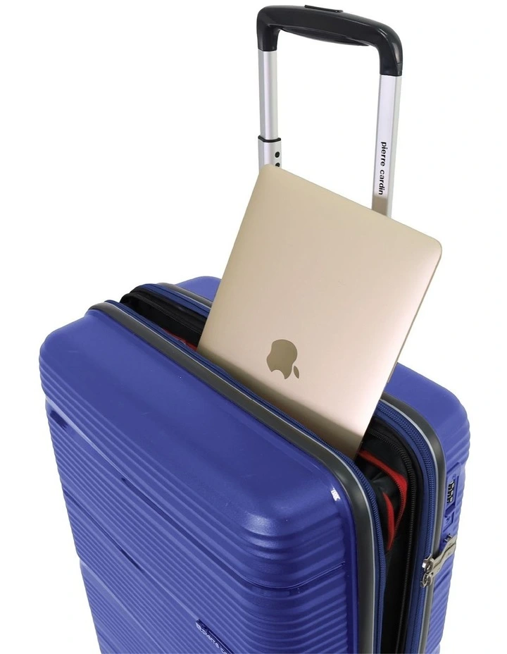Normandy Cabin Hard Shell Suitcase 55cm in Navy image 2