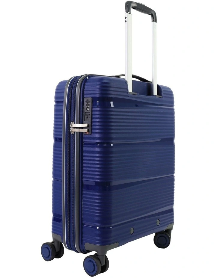 Normandy Cabin Hard Shell Suitcase 55cm in Navy image 4