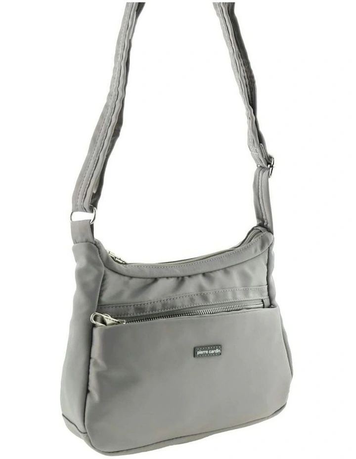 Anti-Theft Cross Body Bag in Taupe image 1
