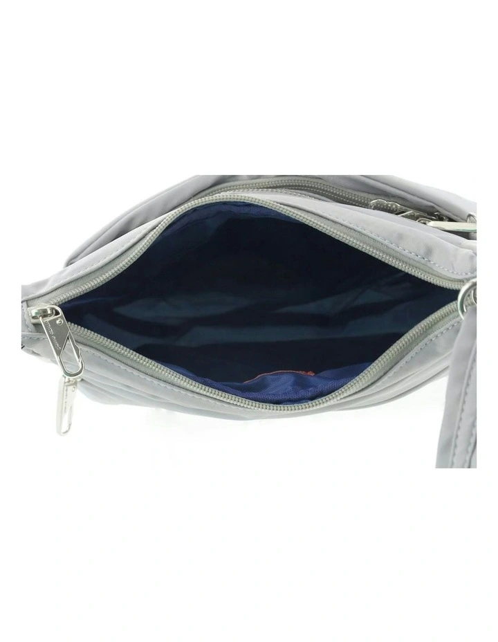 Anti-Theft Cross Body Bag in Taupe image 2