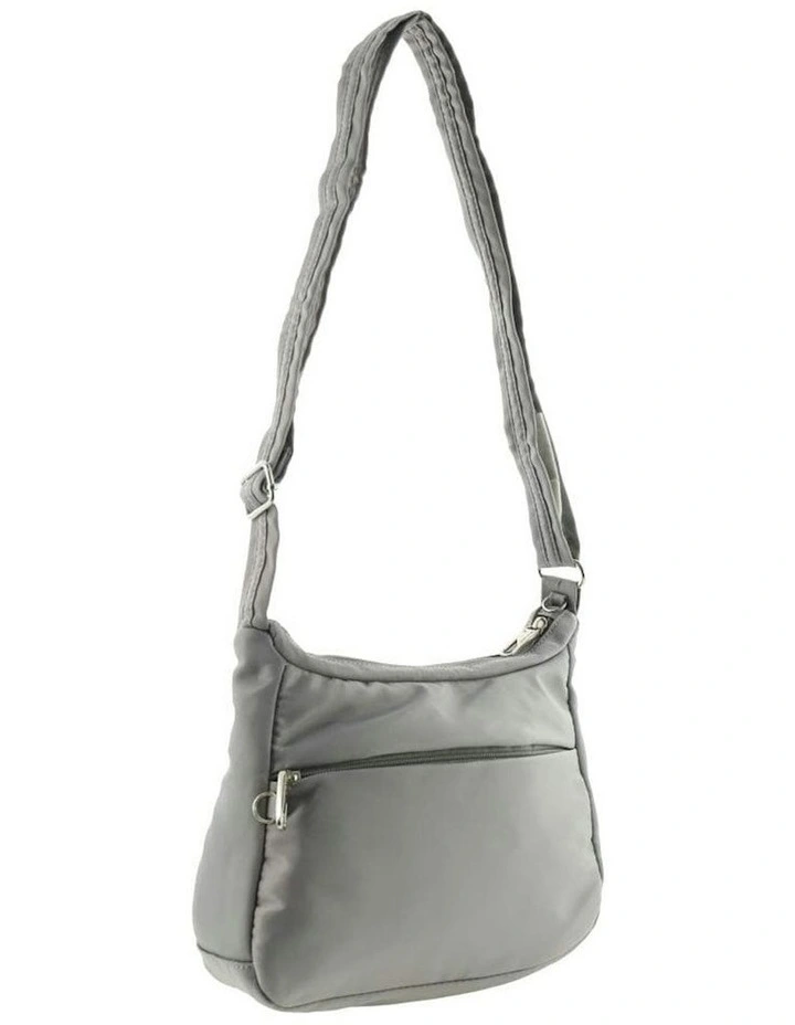 Anti-Theft Cross Body Bag in Taupe image 3